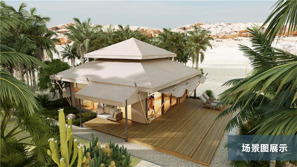 白城野奢帐篷露营